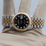 Rolex Datejust 36 126233 (Unknown (random serial)) - Black dial 36 mm Gold/Steel case (2/8)