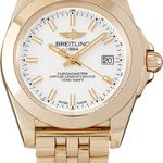 Breitling Galactic 32 H7133012.A802.116X (2022) - White dial 32 mm Rose Gold case (2/5)