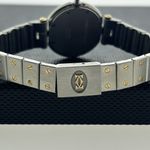 Cartier Santos 8191 (Onbekend (willekeurig serienummer)) - Wit wijzerplaat 27mm Goud/Staal (5/8)