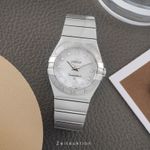 Omega Constellation Quartz 123.10.27.60.05.001 (2014) - 27mm Staal (3/8)