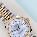 Rolex Datejust 31 278273 (2026) - Pearl dial 31 mm Gold/Steel case (3/8)