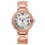 Cartier Ballon Bleu WJBB0064 (2025) - Zilver wijzerplaat 37mm Roségoud (1/1)