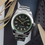 Rolex Milgauss 116400GV (Onbekend (willekeurig serienummer)) - 40mm Staal (1/8)