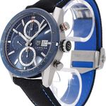 TAG Heuer Carrera Calibre 16 CBM2112 (2019) - Blauw wijzerplaat 41mm Staal (3/5)
