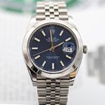 Rolex Datejust 41 126300 (Unknown (random serial)) - Blue dial 41 mm Steel case (6/8)