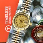 Rolex Lady-Datejust 69173 (1990) - Goud wijzerplaat 26mm Goud/Staal (1/8)