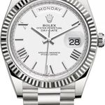Rolex Day-Date 40 228239 (2025) - Wit wijzerplaat 40mm Witgoud (1/1)