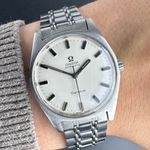 Omega Genève 165.041 (1968) - White dial 34 mm Steel case (2/8)