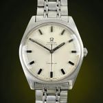 Omega Genève 165.041 (1968) - Wit wijzerplaat 34mm Staal (1/8)