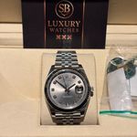 Rolex Datejust 41 126334 (2018) - Grijs wijzerplaat 41mm Staal (1/3)