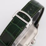 Cartier Santos WSSA0055 (2023) - Green dial 40 mm Steel case (4/4)