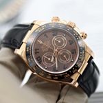 Rolex Daytona 116515LN (2016) - Brown dial 40 mm Rose Gold case (7/8)