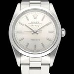 Rolex Air-King 14000 (1989) - Silver dial 34 mm Steel case (1/7)