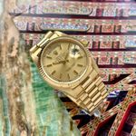 Rolex Day-Date 18038 (1987) - Gold dial 36 mm Yellow Gold case (4/8)