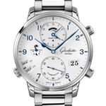 Glashütte Original Senator Cosmopolite 1-89-02-03-02-70 (2024) - White dial 44 mm Steel case (2/2)