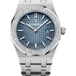 Audemars Piguet Royal Oak Lady 67651IP.ZZ.1261IP.01 (2025) - Blue dial 33 mm Titanium case (1/1)