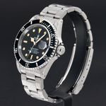 Rolex Submariner Date 16610 (1991) - Zwart wijzerplaat 40mm Staal (4/8)