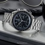 Omega Speedmaster Reduced 3510.50.00 (1999) - Zwart wijzerplaat 39mm Staal (2/8)
