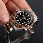 Rolex GMT-Master II 126711CHNR (2023) - Zwart wijzerplaat 40mm Goud/Staal (5/6)