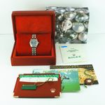 Rolex Lady-Datejust 79174 (2001) - Blauw wijzerplaat 26mm Staal (8/8)