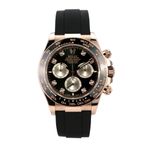 Rolex Daytona 126515LN (2023) - Zwart wijzerplaat 40mm Roségoud (2/8)