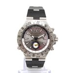 Bulgari Diagono GMT40S (Unknown (random serial)) - Silver dial 41 mm Steel case (4/6)