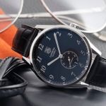 TAG Heuer Carrera Calibre 6 WAS2110 (2017) - Black dial Steel case (2/8)