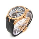 Roger Dubuis Excalibur RDDBEX0274 (Unknown (random serial)) - Black dial 37 mm Rose Gold case (6/6)