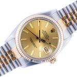 Rolex Datejust 36 16013 (1986) - 36 mm Gold/Steel case (1/8)