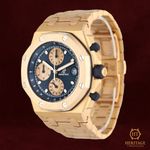 Audemars Piguet Royal Oak Offshore 26238OR.OO.2000OR.01 (2021) - Blauw wijzerplaat 42mm Roségoud (2/8)