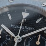 Audemars Piguet Royal Oak Chronograph 25860ST.OO.1110ST.02 (2002) - Blauw wijzerplaat 39mm Staal (5/8)