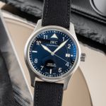 IWC Pilot Mark IW325312 (2005) - Zwart wijzerplaat 38mm Staal (3/8)