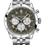 Breitling Aviator 8 AB04452A1L1A1 (2026) - Green dial 46 mm Steel case (1/1)