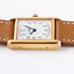 Cartier Tank 2415 (1990) - Wit wijzerplaat 22mm Zilver (5/7)