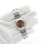 Rolex Oyster Perpetual 26 67230 (1995) - Pink dial 26 mm Steel case (2/7)