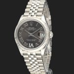 Rolex Datejust 31 278274 (2022) - Grey dial 31 mm Steel case (1/8)