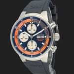 IWC Aquatimer Chronograph IW378101 (2007) - Blauw wijzerplaat 43mm Staal (1/8)