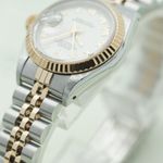 Rolex Lady-Datejust 69173 (1982) - Beige dial 26 mm Gold/Steel case (8/8)