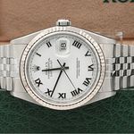 Rolex Datejust 36 16234 (Onbekend (willekeurig serienummer)) - Wit wijzerplaat 36mm Staal (3/8)
