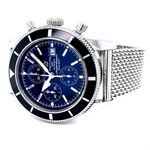 Breitling Superocean Heritage Chronograph A13320 (Unknown (random serial)) - Black dial 46 mm Steel case (5/8)