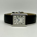 Cartier Tank WSTA0041 (2022) - White dial 34 mm Steel case (2/8)