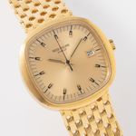 Patek Philippe Beta 21 3587-2 (1970) - Champagne dial 43 mm Yellow Gold case (1/8)