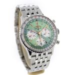 Breitling Navitimer 1 B01 Chronograph AB0139211L1A1 (2023) - Green dial 41 mm Steel case (4/7)