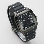 Cartier Santos WSSA0039 (2026) - Black dial 40 mm Steel case (2/8)