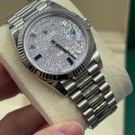 Rolex Day-Date 228239 (2025) - 40mm Witgoud (1/10)