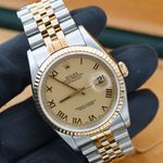 Rolex Datejust 36 16233 (Onbekend (willekeurig serienummer)) - 36mm Goud/Staal (3/8)