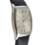 Rolex Cellini 3805 (1972) - Silver dial 31 mm White Gold case (7/8)