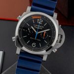 Panerai Luminor 1950 Regatta 3 Days Chrono Flyback PAM00526 (Unknown (random serial)) - Black dial 47 mm Titanium case (3/8)