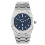 Audemars Piguet Royal Oak Jumbo 15202ST.OO.1240ST.01.A (2021) - Blue dial 39 mm Steel case (1/8)