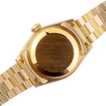 Rolex Lady-Datejust 69178 (1986) - Black dial 26 mm Yellow Gold case (4/8)